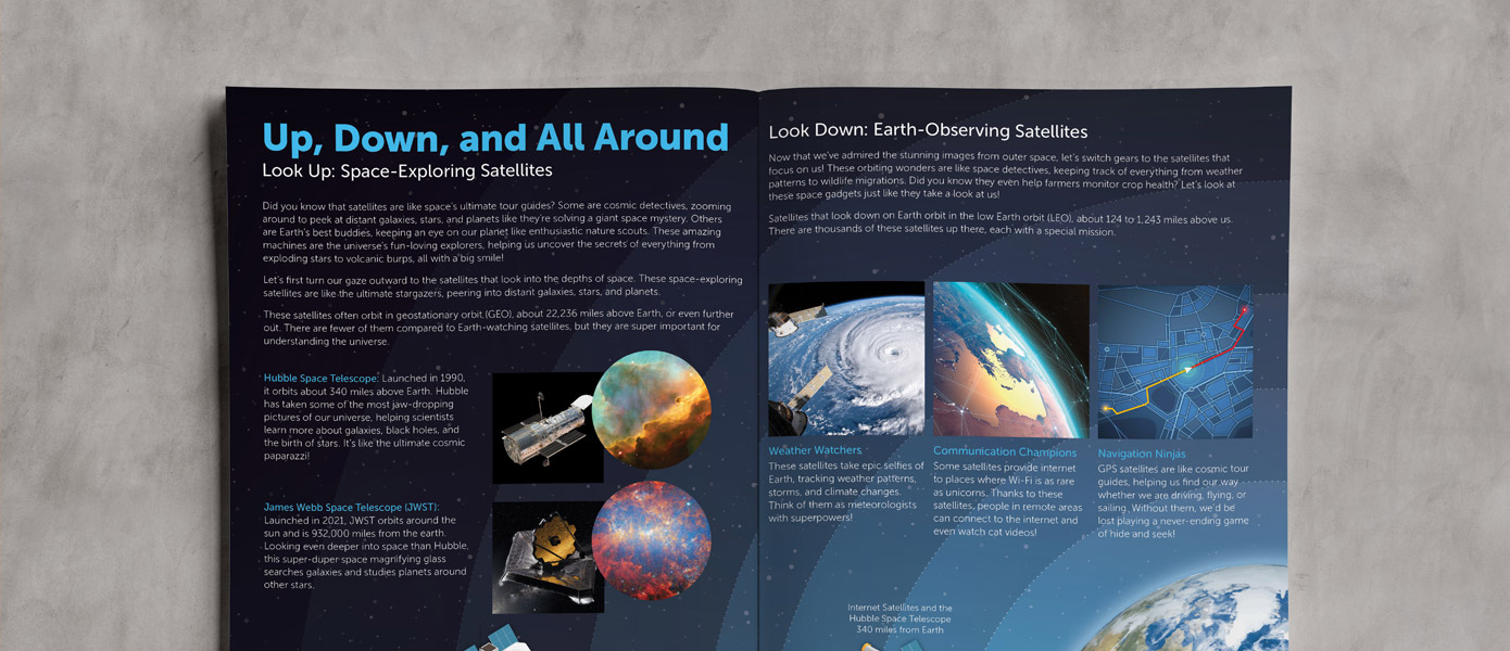 BOLDer Magazine open to satellites